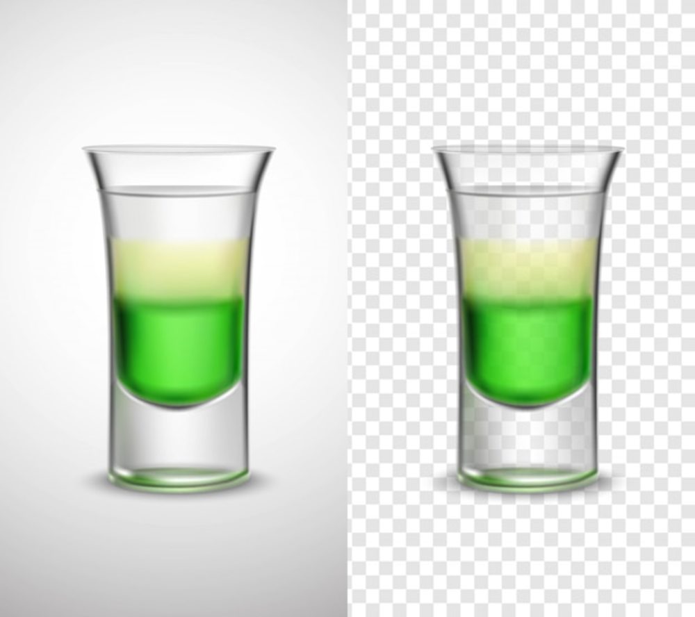 流光溢彩 酒精飲料彩色玻璃器皿與透明橫幅的藝術交融